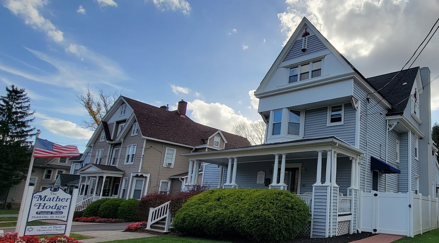 Mather-Hodge Funeral Home building in Princeton, New Jersey