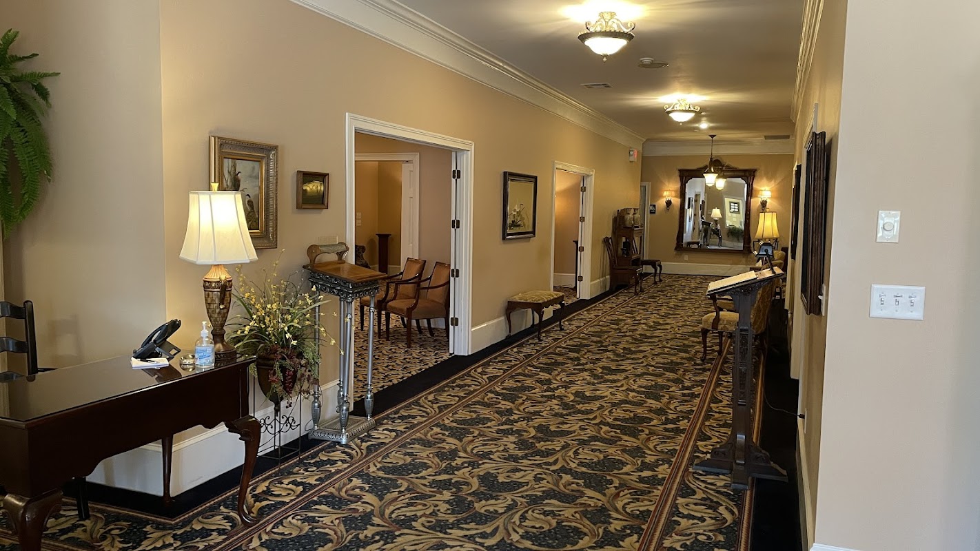 May & Smith Funeral Directors building in Sandersville, Georgia