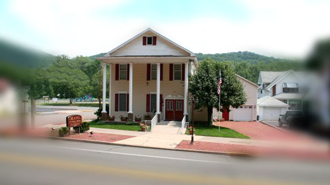 Mayo Funeral Home building in Shickshinny, Pennsylvania