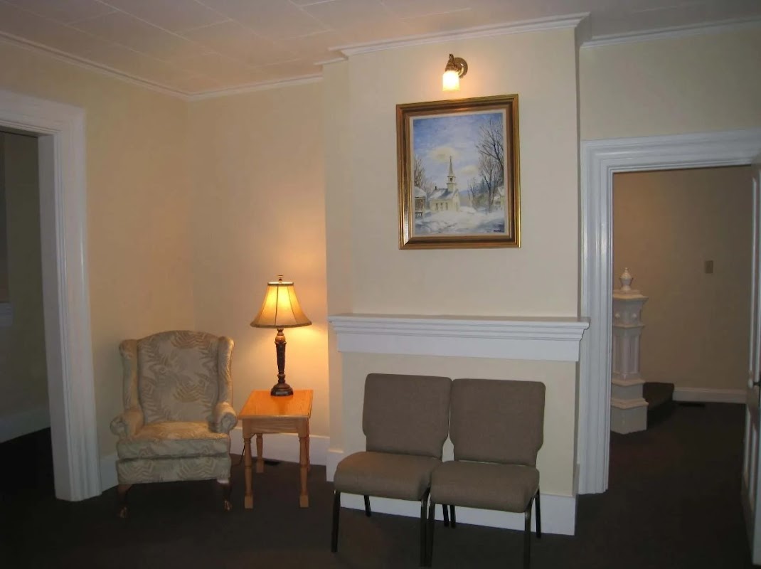 Mays Funeral Home building in Calais, Maine