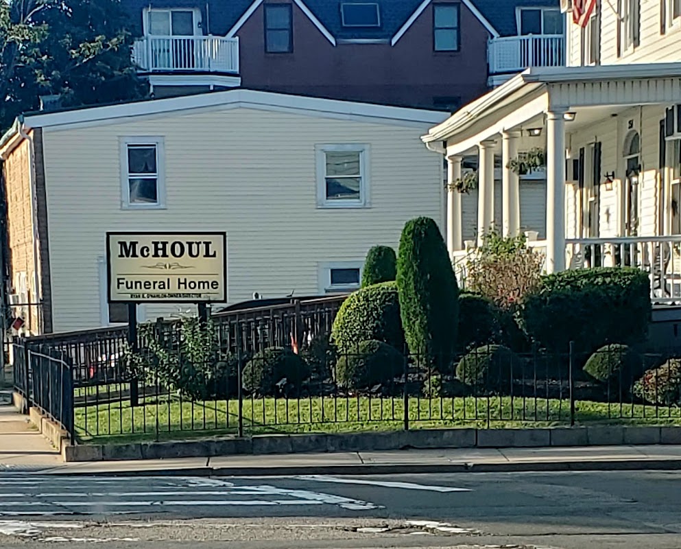 Mc Houl Family Funeral Home building in Dorchester, Massachusetts