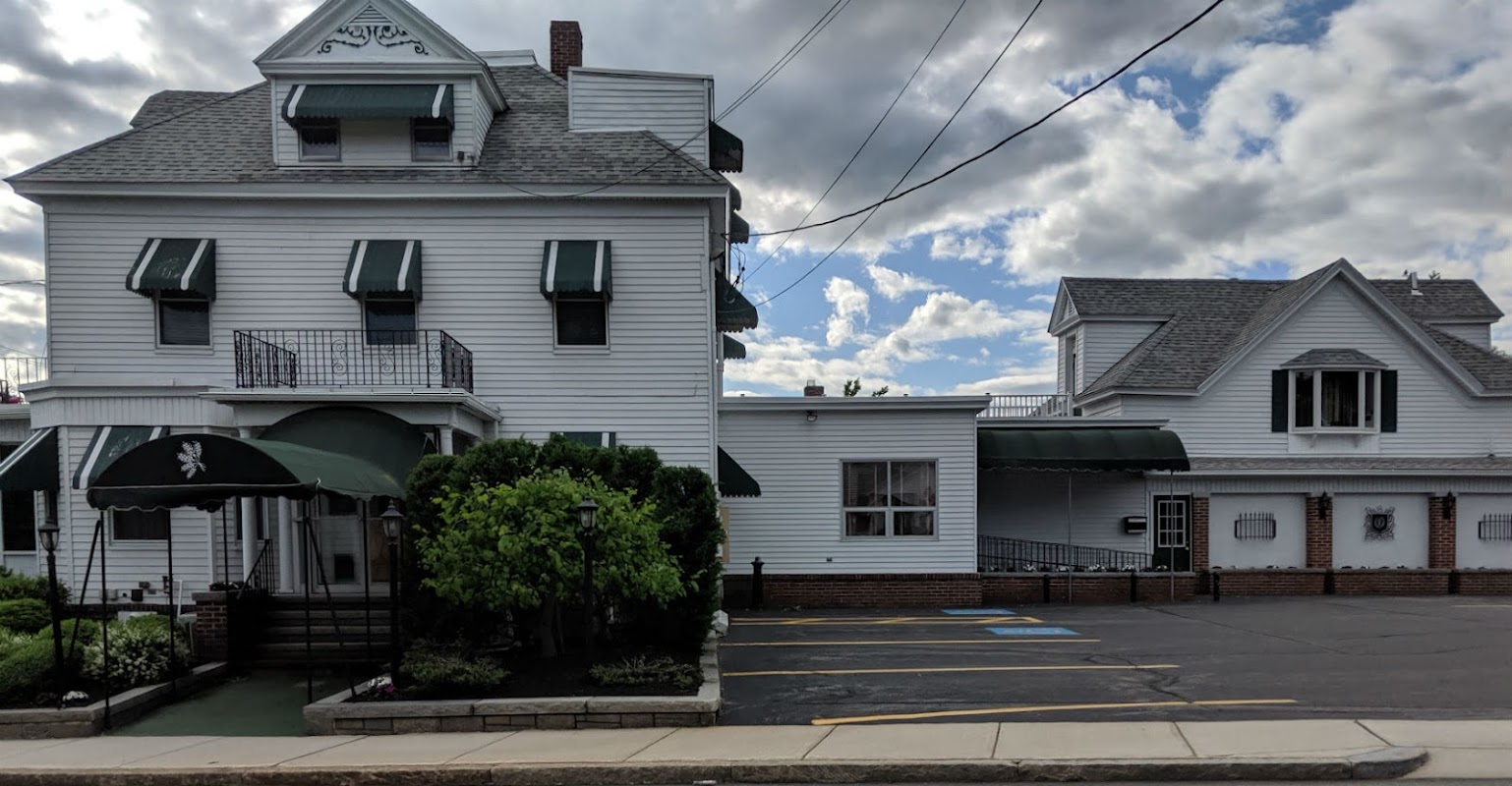 Mc Kenna-Ouellette Funeral Home building in Lowell, Massachusetts