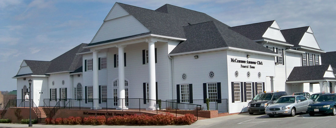 McCammon-Ammons-Click Funeral Home building in Maryville, Tennessee