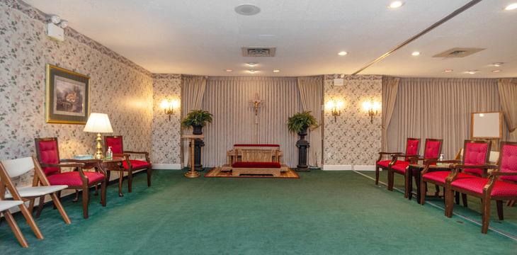 Mcginley Funeral Home building in Staten Island, New York