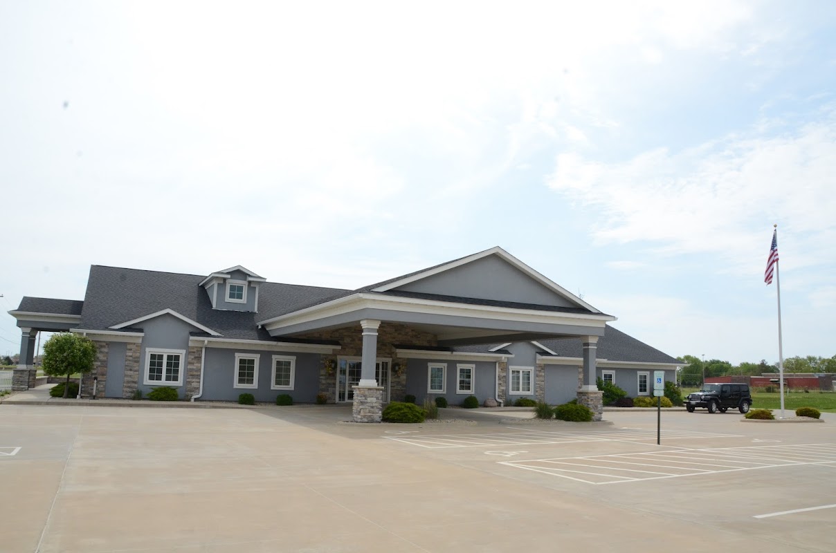 McGuire & Davies Funeral Home & Crematory building in Monmouth, Illinois