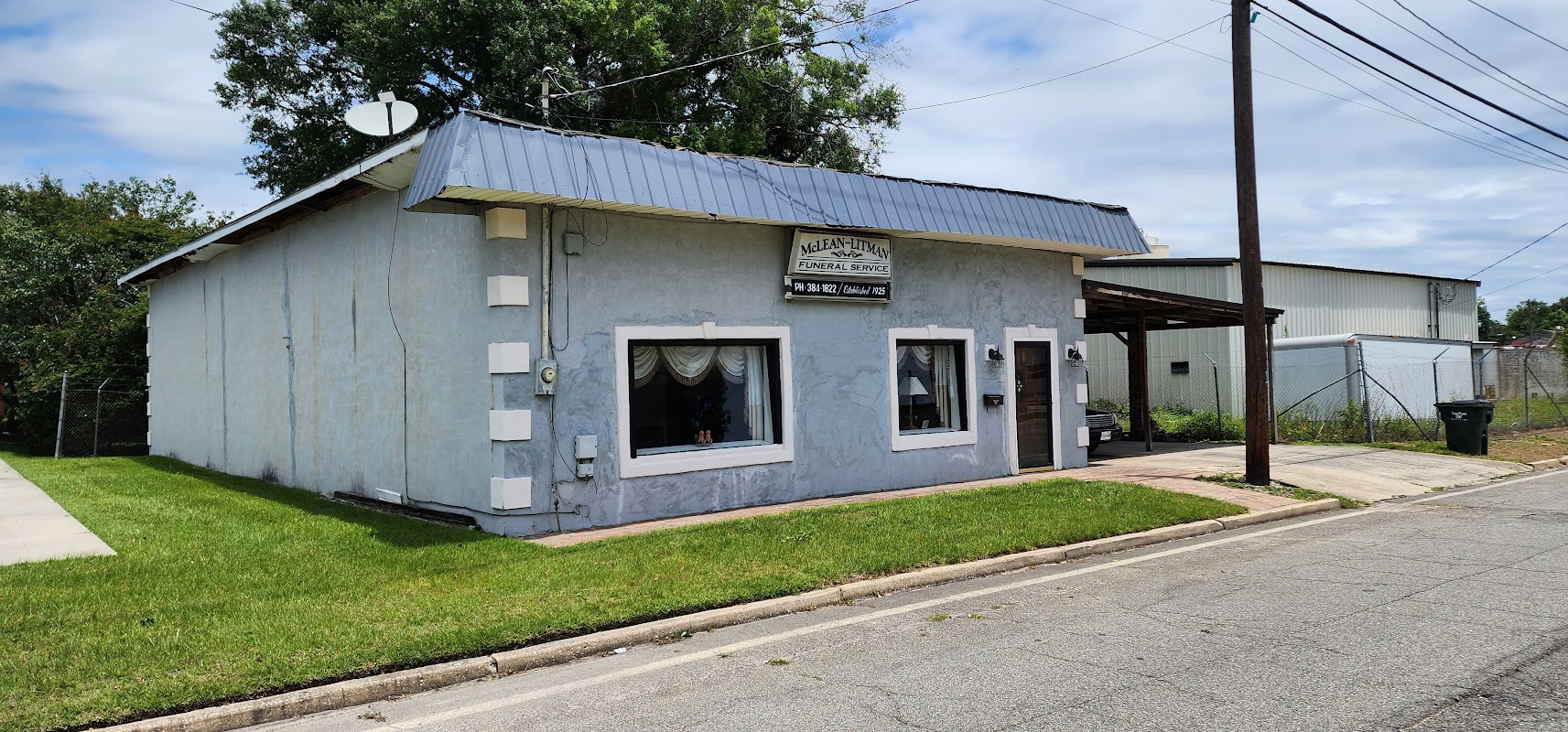 McLean-Litman Funeral Home building in Douglas, Georgia