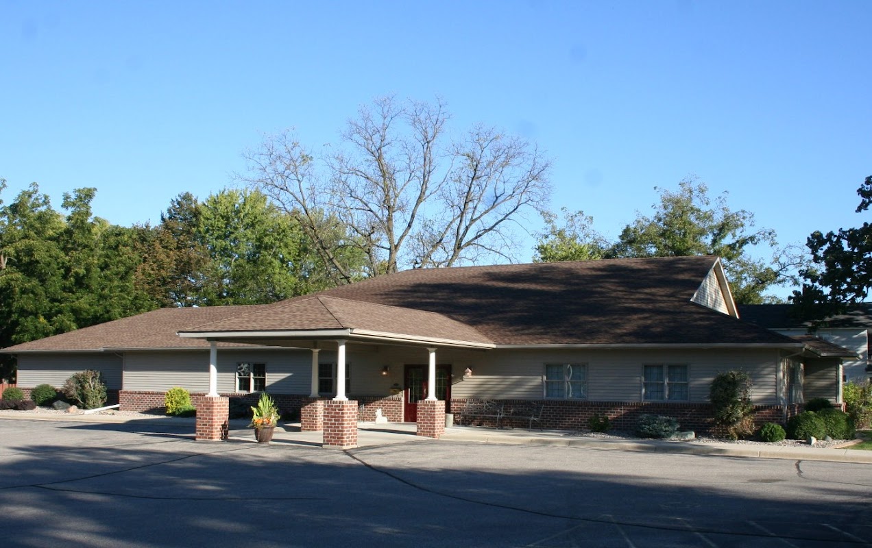 McRaith Funeral Home building in Waseca, Minnesota