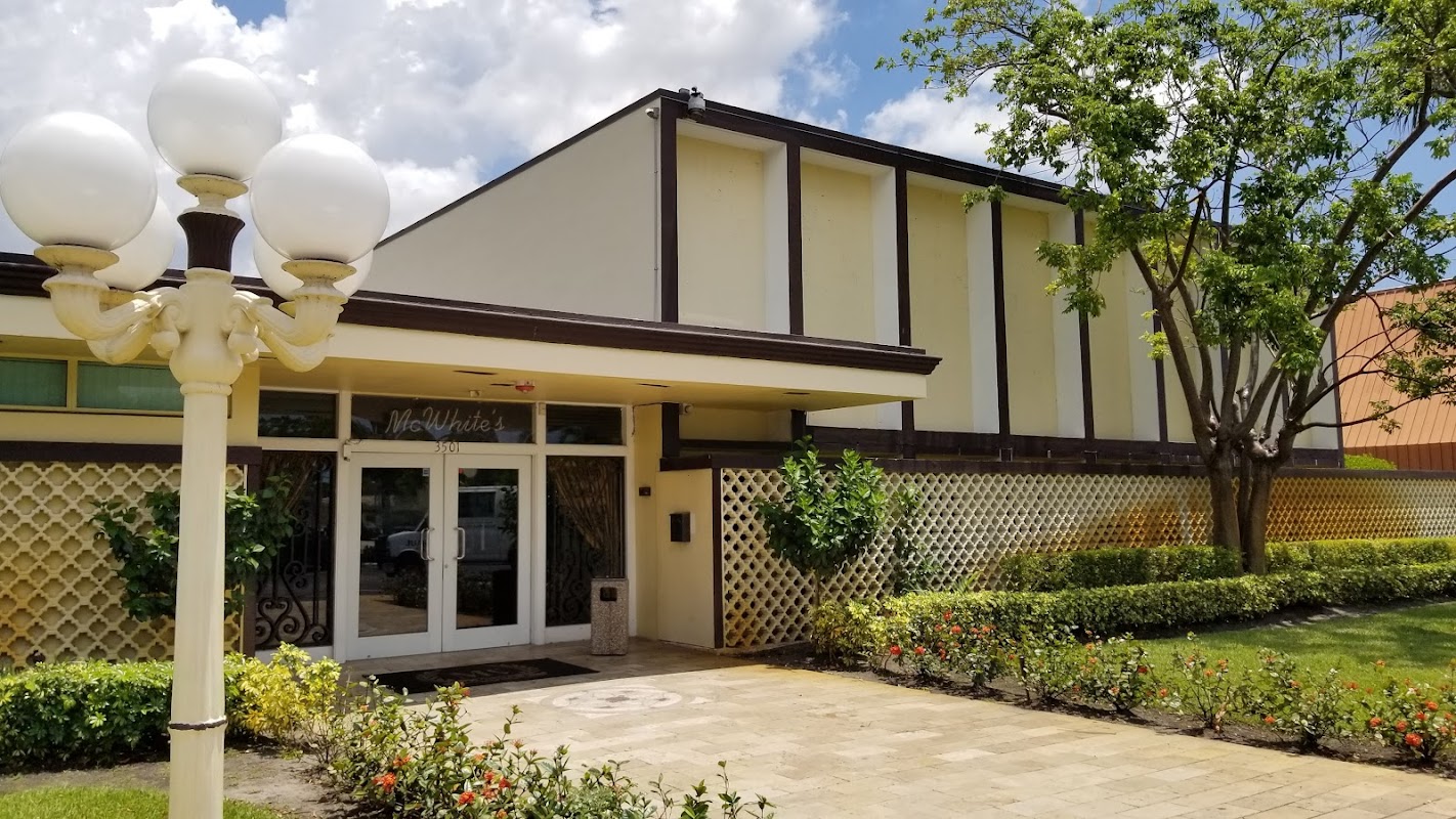 McWhite's Funeral Home building in Fort Lauderdale, Florida