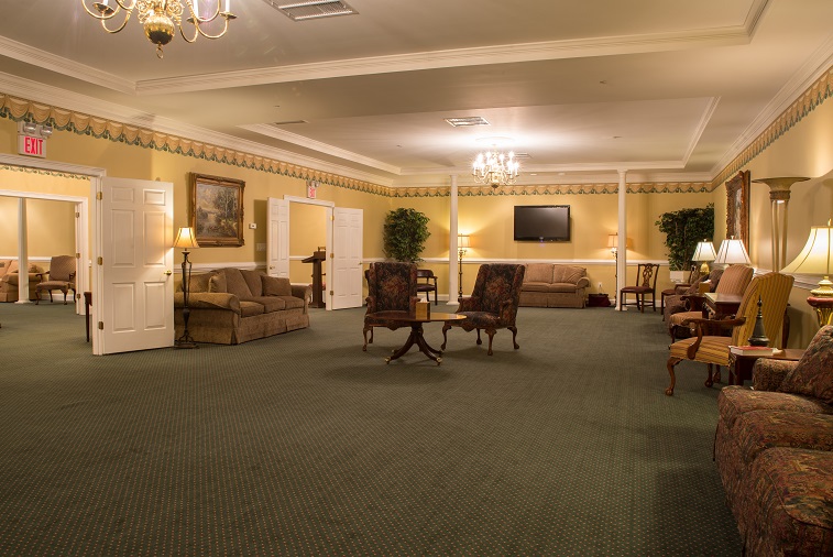 Memorial Park South Funeral Home and Cemetery building in Flowery Branch, Georgia