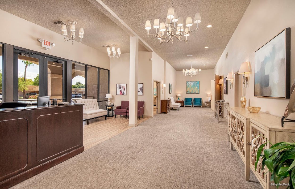 Menke Funeral Home building in Sun City, Arizona