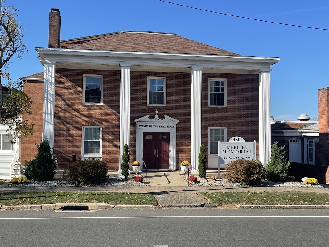 Meriden Memorial Funeral Home building in Meriden, Connecticut