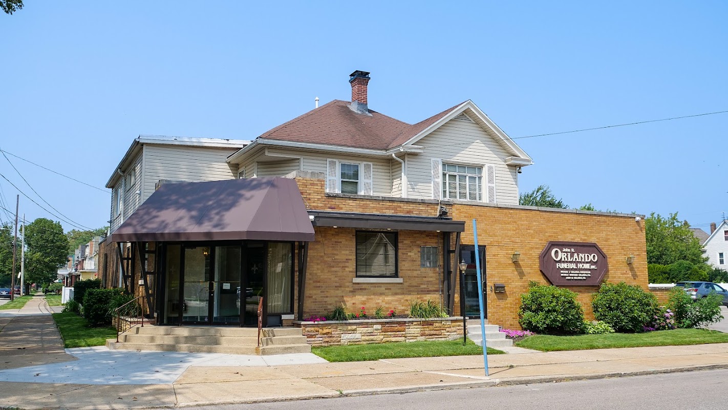 Merle E. Wood Funeral Home building in Erie, Pennsylvania