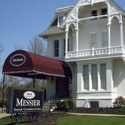 Messier Funeral Home building in Holyoke, Massachusetts