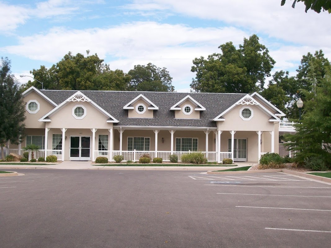 Metcalf Mortuary building in Hurricane, Utah