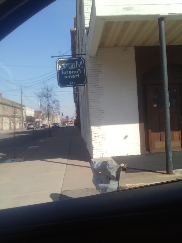Mikeska Funeral Home building in Binghamton, New York