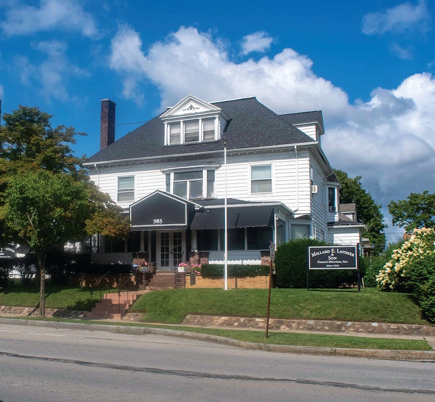 Millard E Latimer And Son Funeral Director Inc building in Rochester, New York