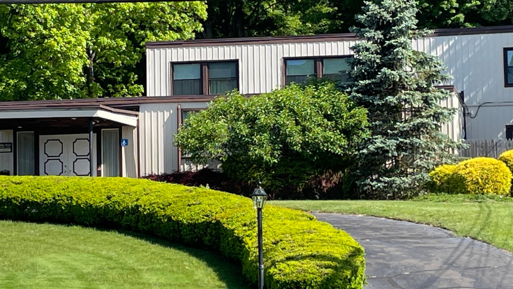 Miller-Ward Funeral Home building in Seymour, Connecticut