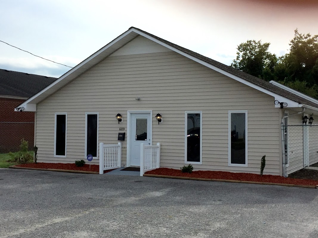 Mitchell & Fair Funeral Service building in Salisbury, North Carolina