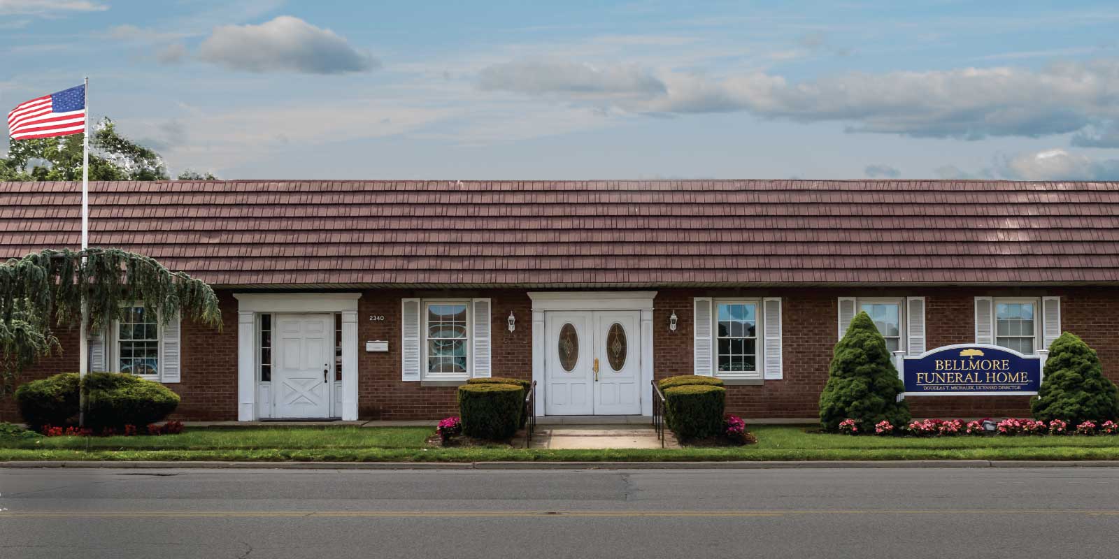 Mitchell Funeral Service Inc building in N Bellmore, New York