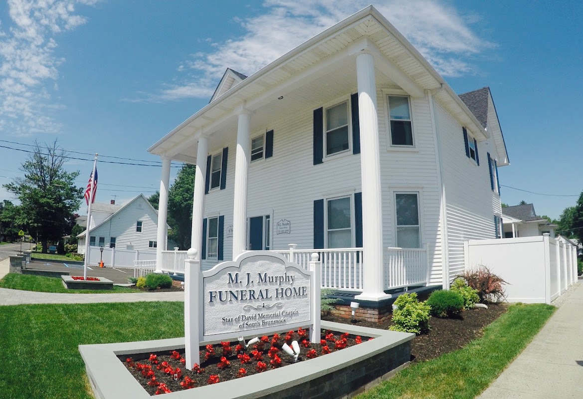 M.J. Murphy Funeral Home building in Monmouth Junction, New Jersey