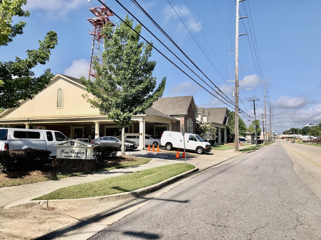 Ross-Clayton Funeral Home building in Montgomery, Alabama