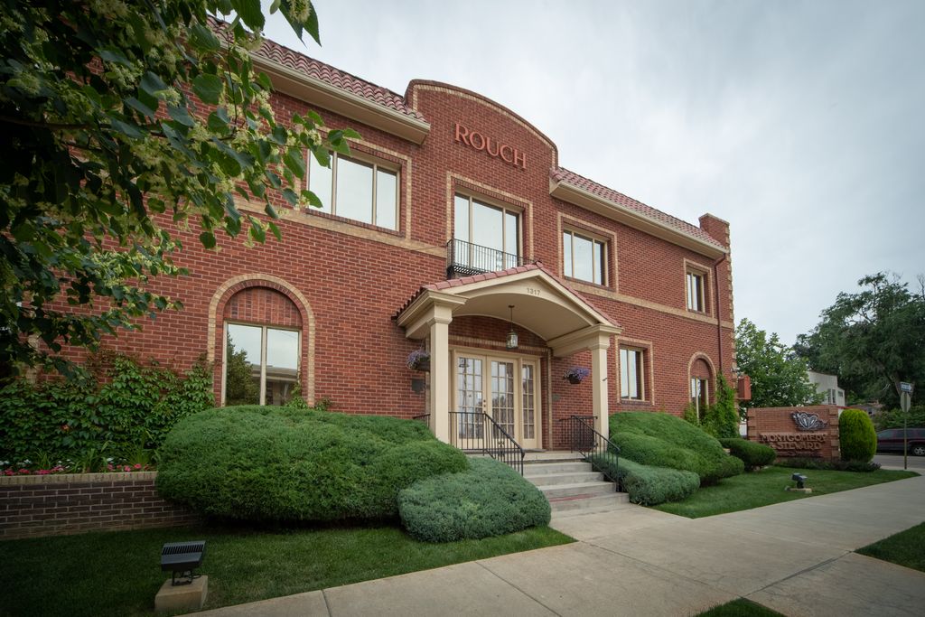 Montgomery & Steward Funeral Directors building in Pueblo, Colorado