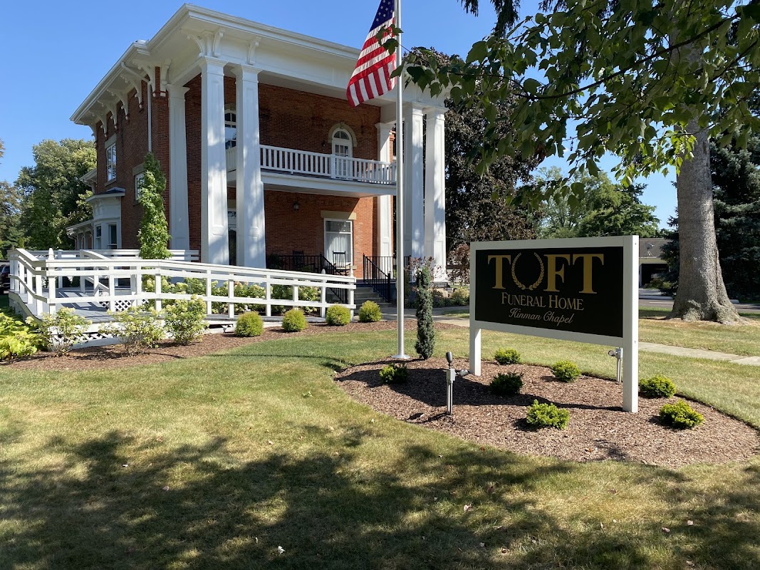 Morman-Hinman-Tanner Funeral Home building in Berlin Heights, Ohio