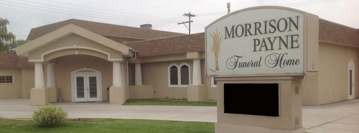 Morrison Payne Funeral Home Rupert Chapel building in Rupert, Idaho