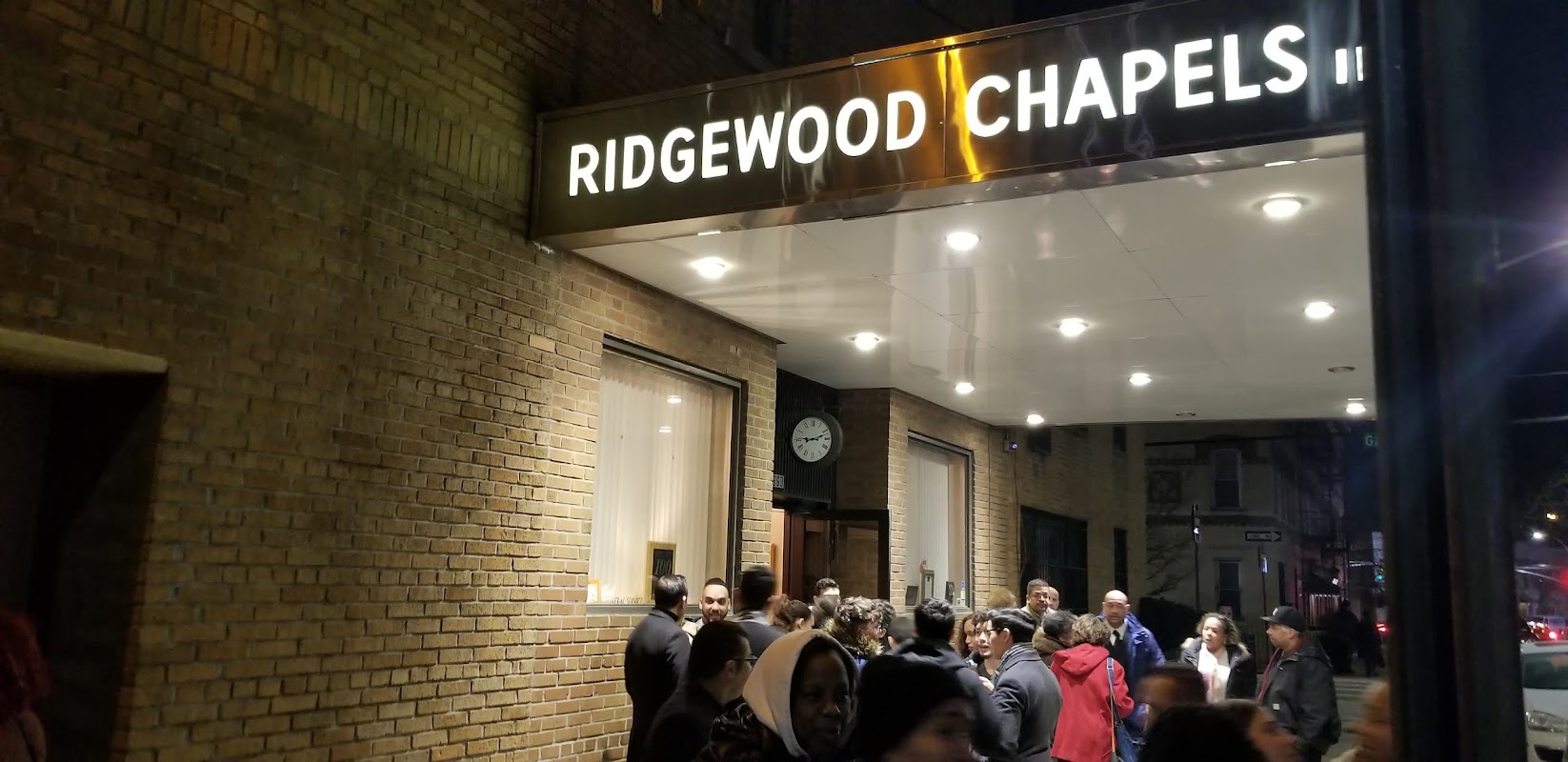 Morton Funeral Home/ Ridgewood Chapels building in Ridgewood, New York