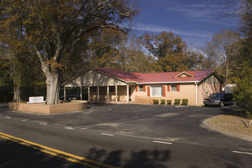 Mosley's Funeral Home building in Swainsboro, Georgia