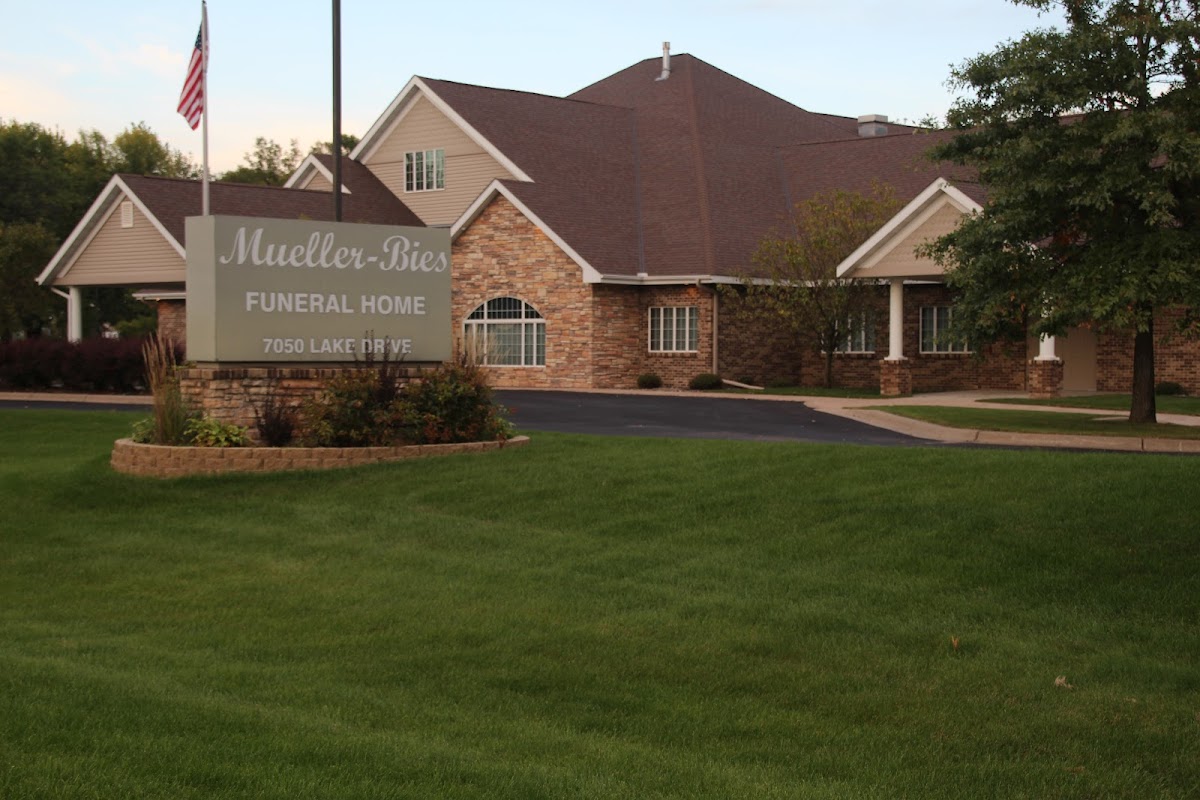 Mueller-Bies Funeral Homes building in Lino Lakes, Minnesota