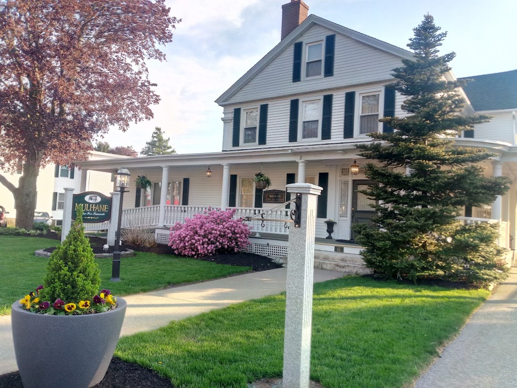Mulhane Home For Funerals building in Millbury, Massachusetts
