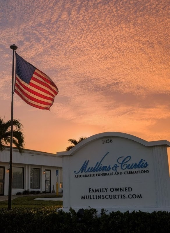 Mullins Memorial Funeral Home & Cremation Service building in Cape Coral, Florida