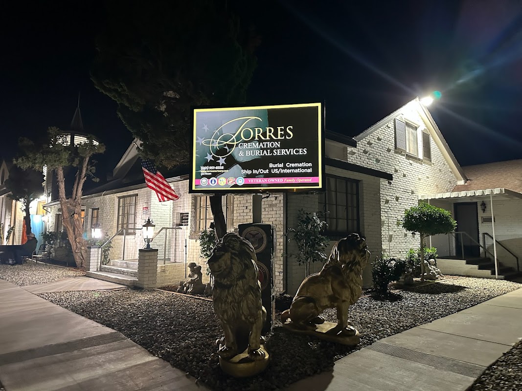 Mumaw Funeral Home building in Lancaster, California