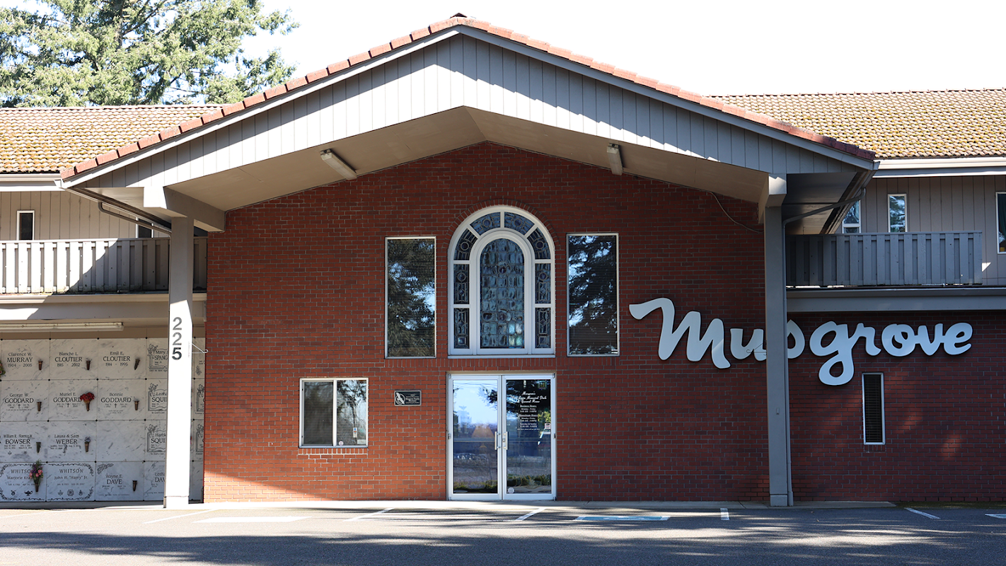Musgrove Family Mortuary building in Eugene, Oregon