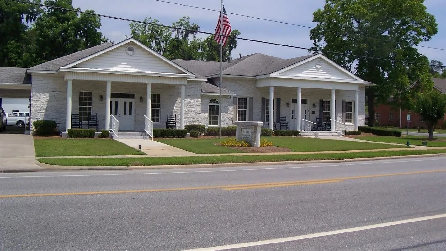 Music Funeral Services building in Lakeland, Georgia