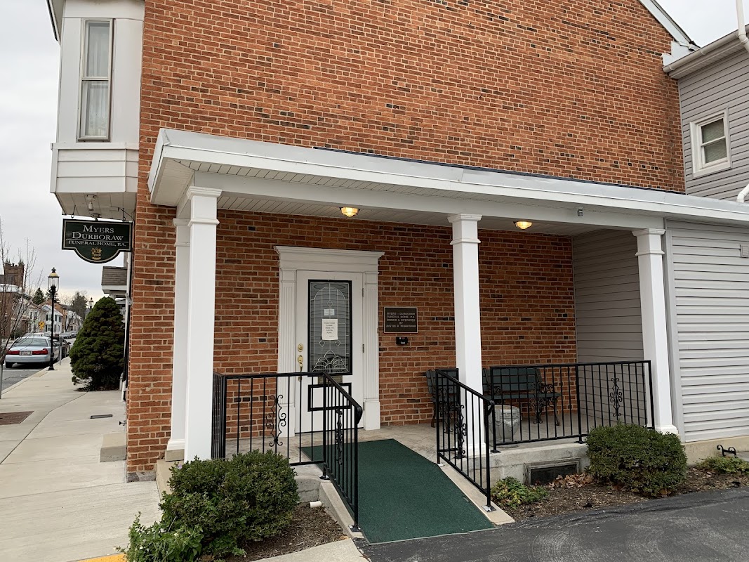 Myers-Durboraw Funeral Home building in Emmitsburg, Maryland