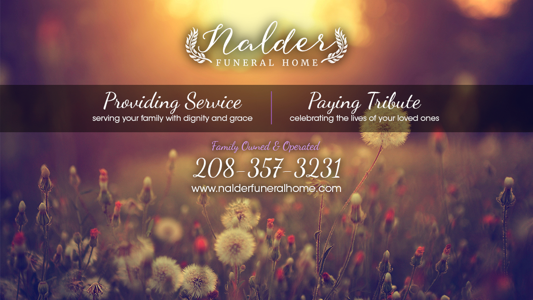 Nalder Funeral Home building in Shelley, Idaho