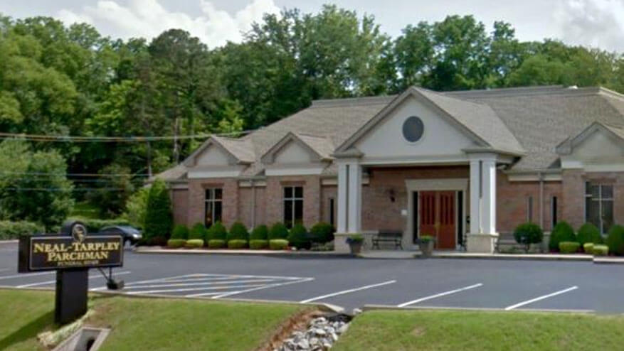 Neal-Tarpley-Parchman Funeral Home building in Clarksville, Tennessee