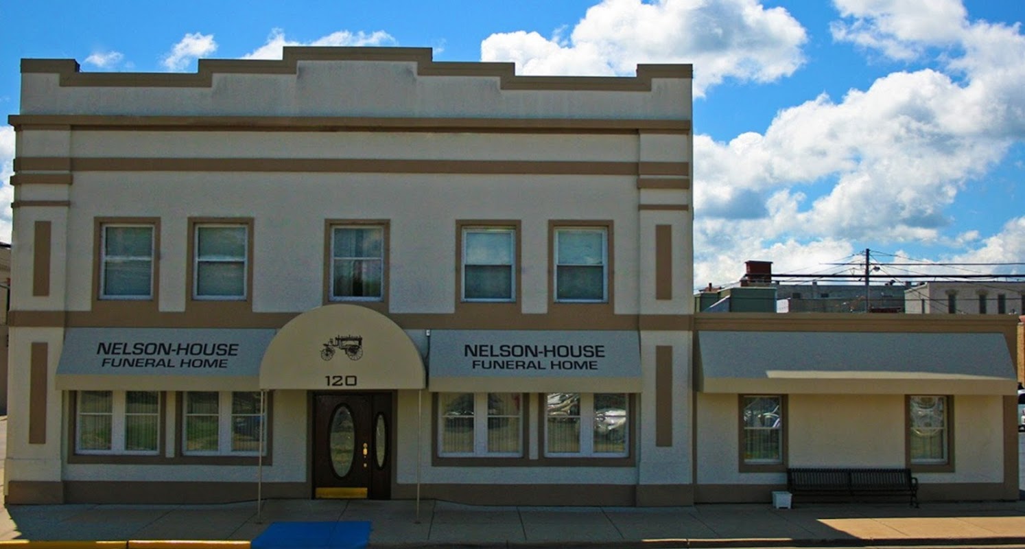 Nelson-House Funeral Home building in Owosso, Michigan