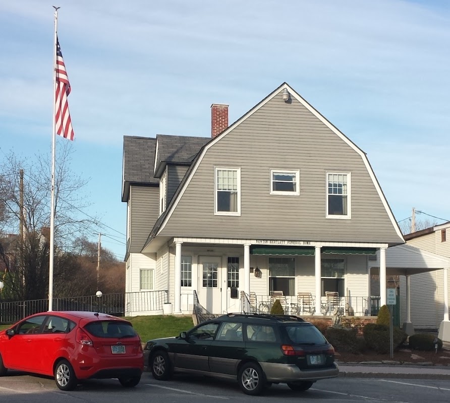 Newton-Bartlett Funeral Home building in Newport, New Hampshire