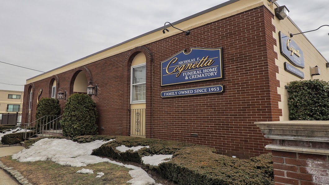 Nicholas F Cognetta Funeral Home building in Stamford, Connecticut