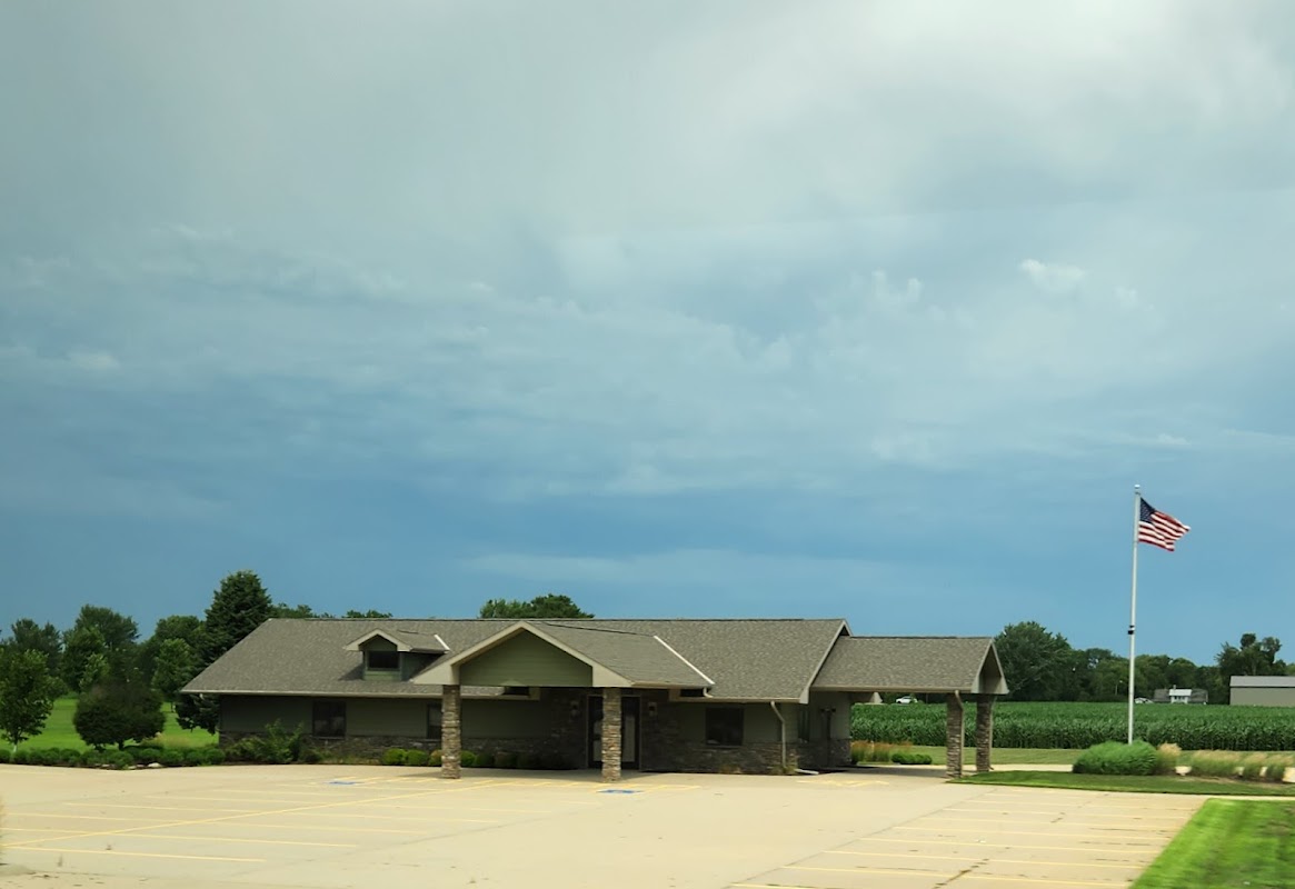 Nicklas D. Jensen Funeral Homes building in Correctionville, Iowa