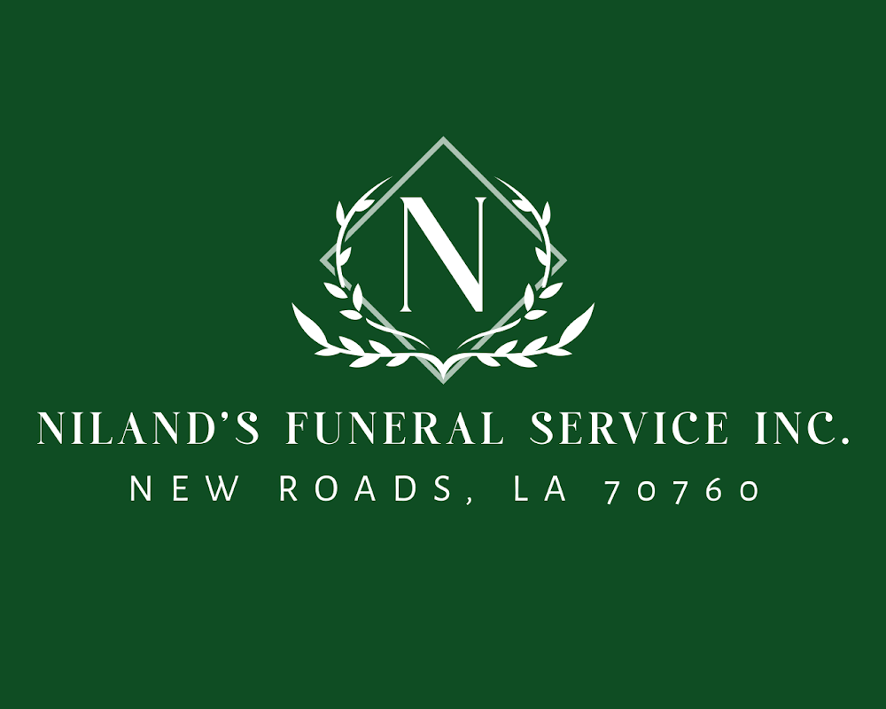 Niland's Funeral Service building in New Roads, Louisiana