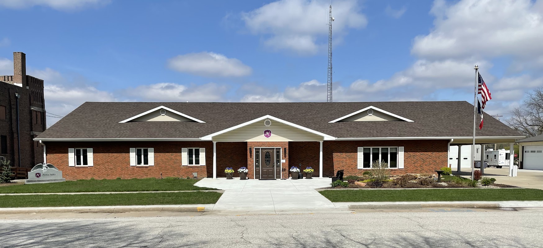 Nishna Valley Funeral & Cremation Service building in Shenandoah, Iowa