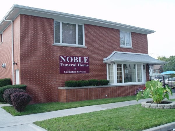 Noble Funeral Home building in Chicago, Illinois