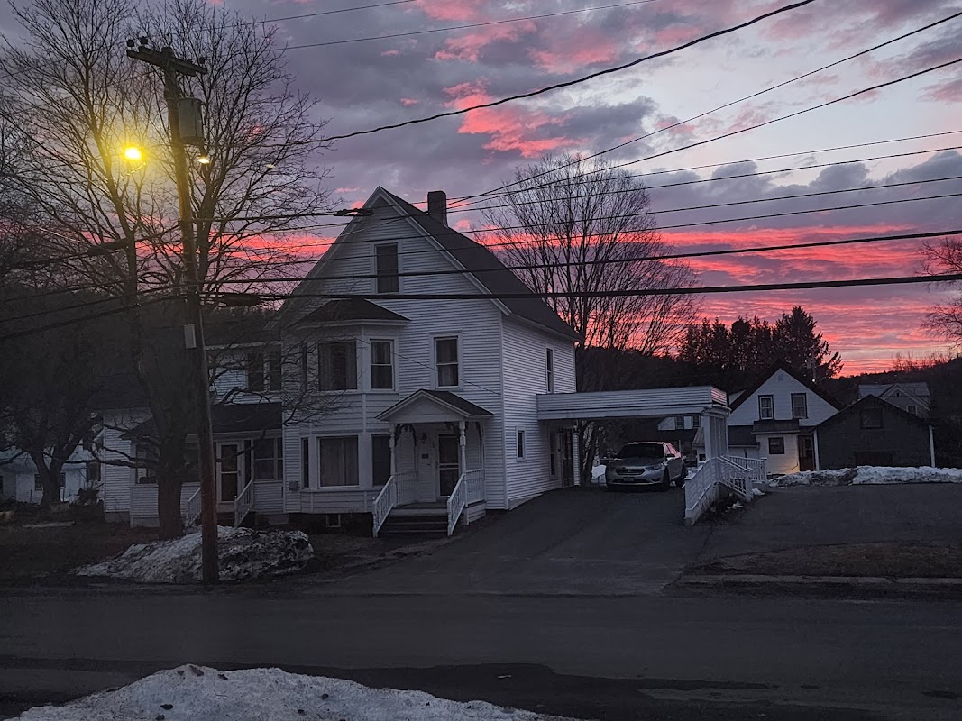 Northern Vermont Funeral Services building in Hardwick, Vermont