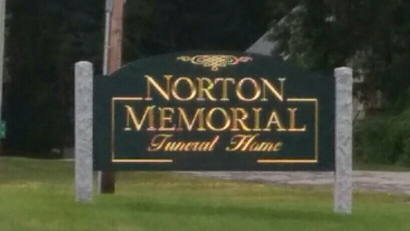 Norton Memorial Funeral Home building in Norton, Massachusetts