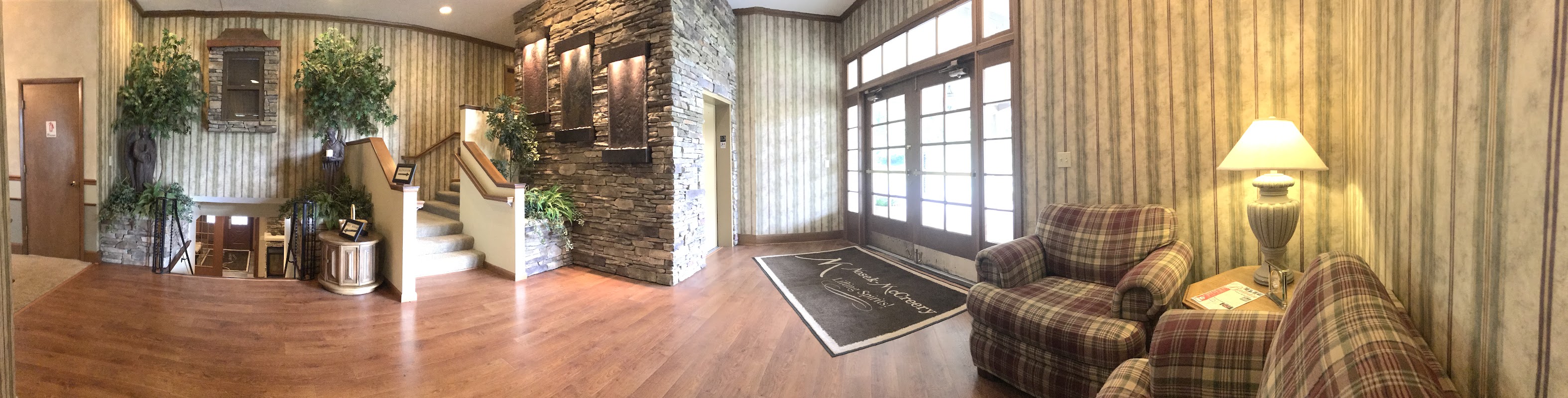 Nosek-McCreey Funeral Cremation & Green Services building in Brecksville, Ohio