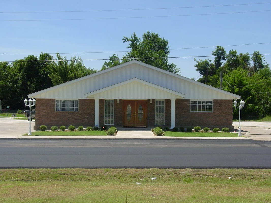 Nunley's Funeral Home building in Idabel, Oklahoma